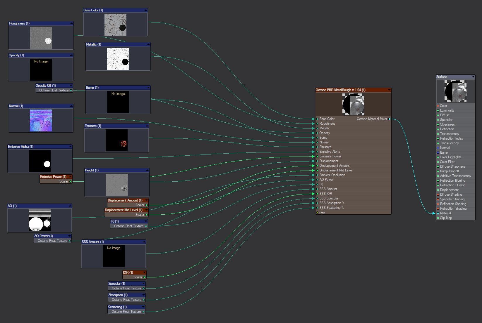 PBR Node Setup